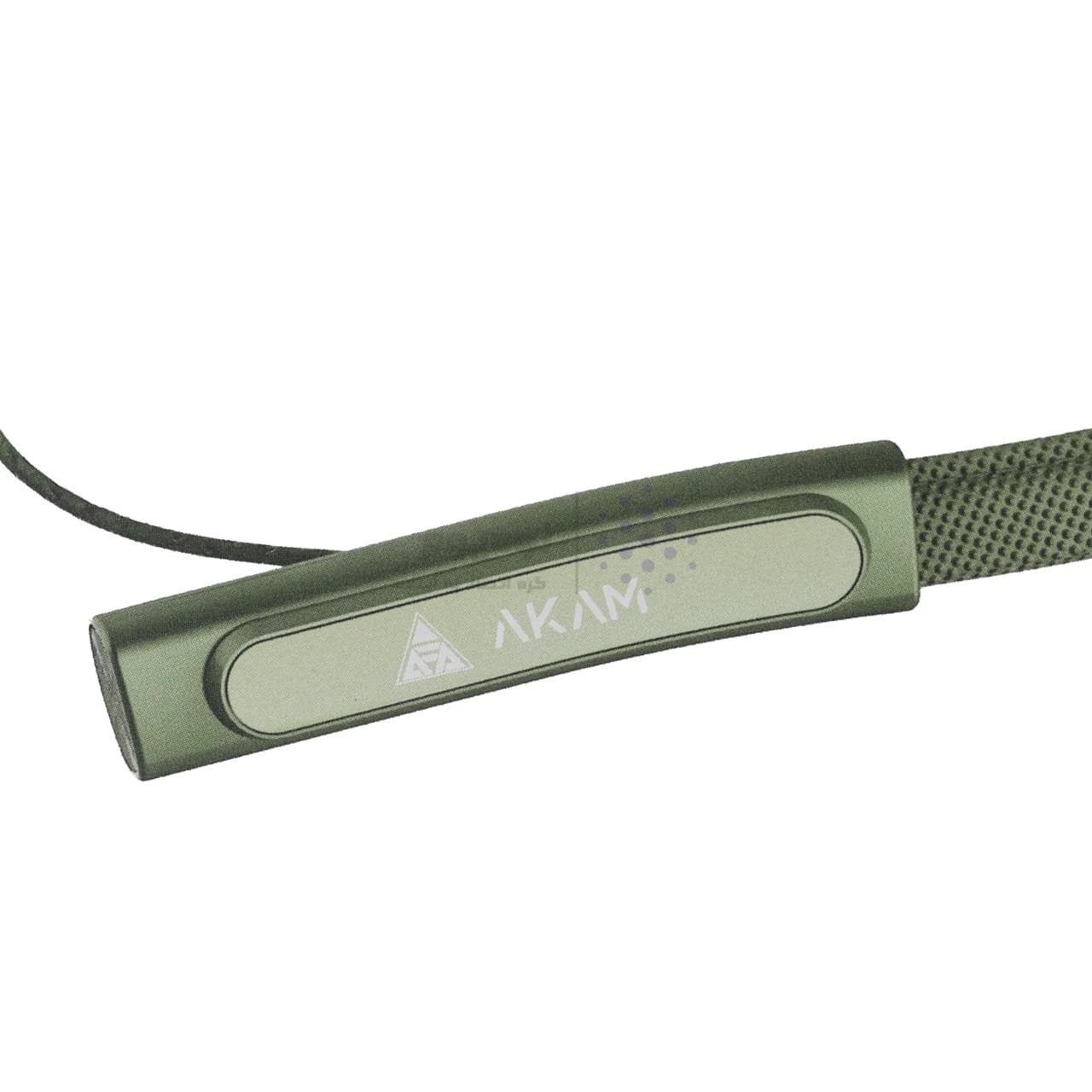ایرفون بی سیم گردنی AKAM مدل A-01 – سبز – AKM — تصویر ۲