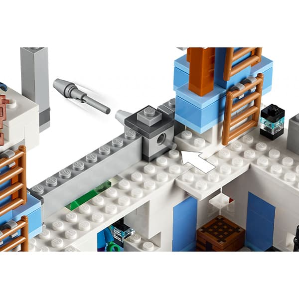 لگو Minecraft مدل The Ice Castle 21186 — تصویر ۳