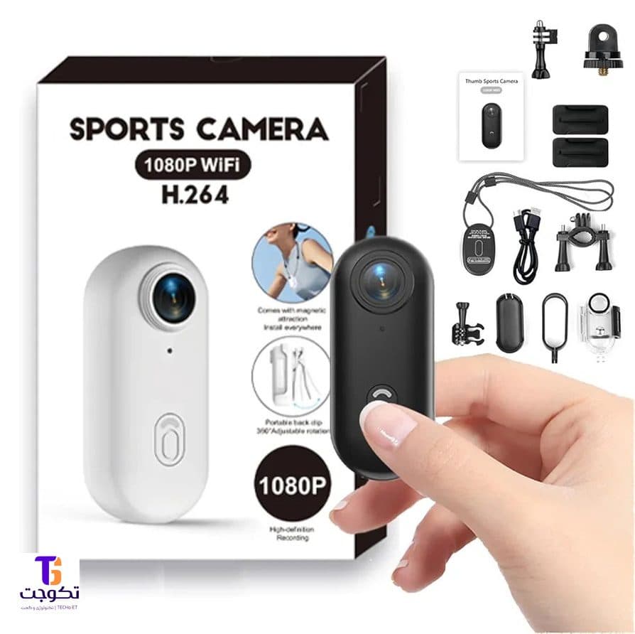 دوربین ورزشی مدل Sport Camer 1080 H.264 پک کامل
