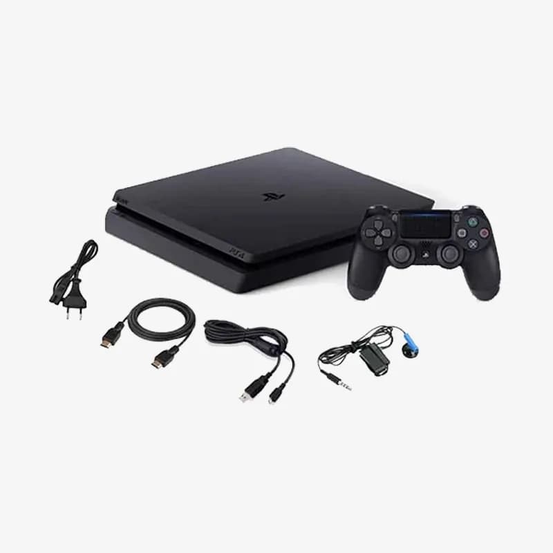 کنسول بازی سونی مدل Playstation 4 Slim ظرفیت 500 گیگابایت به همراه دسته اضافه — تصویر ۳
