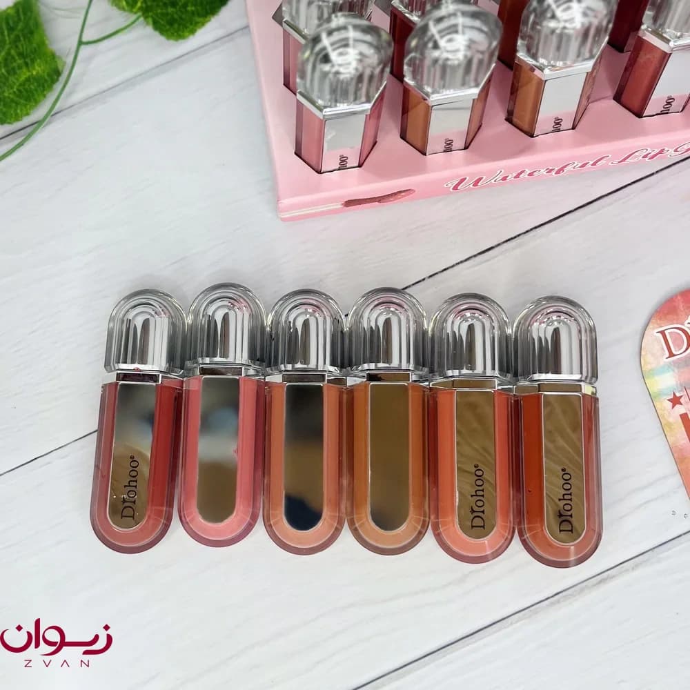 لیپ گلاس آینه دار طرح کیکو دروهو DROHOO -کد