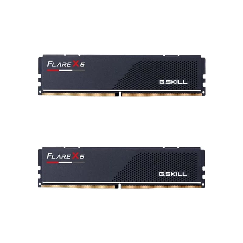 رم دسکتاپ DDR5 دو کاناله ۵۲۰۰ مگاهرتز جی اسکیل مدل FLARE X5 AMD EXPO ظرفیت 64 گیگابایت CL40