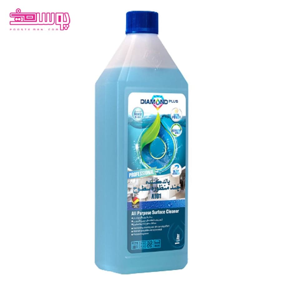 محلول پاک کننده چندمنظوره سطوح دیاموندپلاس حجم 1000ml