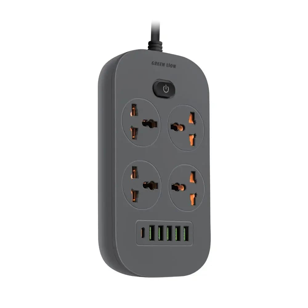 چند راهی برق گرین لاین مدل Green lion GNPOWS5USB 2500W — تصویر ۳