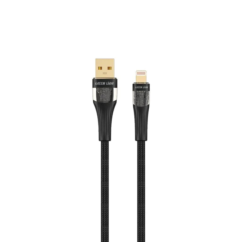 کابل 12وات تایپA به لایتنینگ ترنسپورت گرین لاین Green Lion USB-A to Lightning