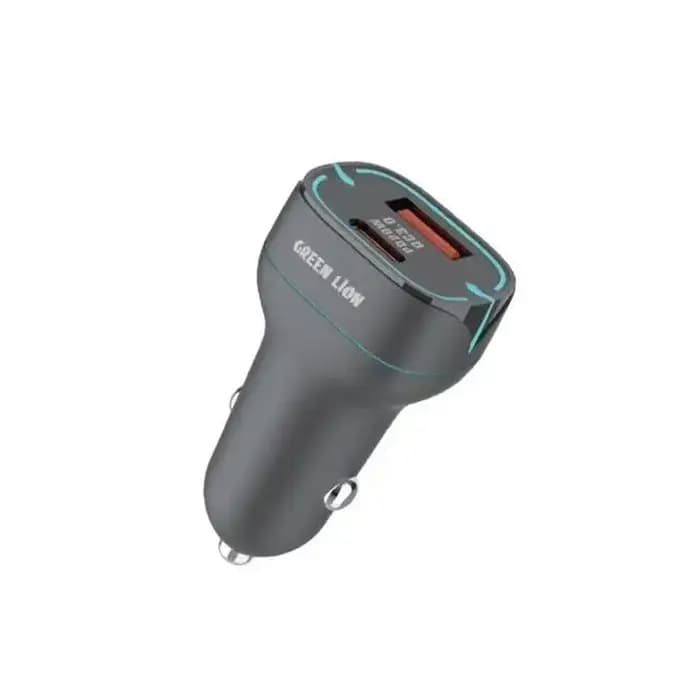 شارژر فندکی 38 وات گرین لاین Green Lion Dual Port Car Charger