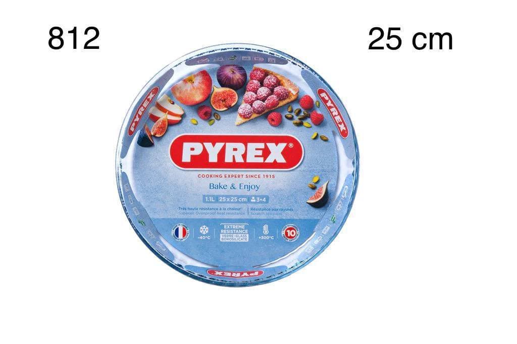 تابه های پیتزا گرد پیرکس فرانسه برند PYREX — تصویر ۲