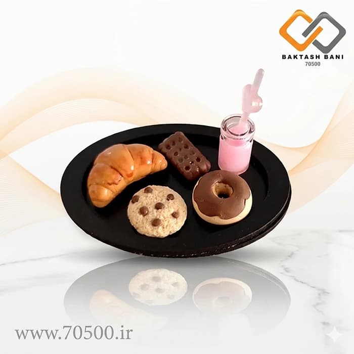 سینی کافی شاپ مینیاتوری