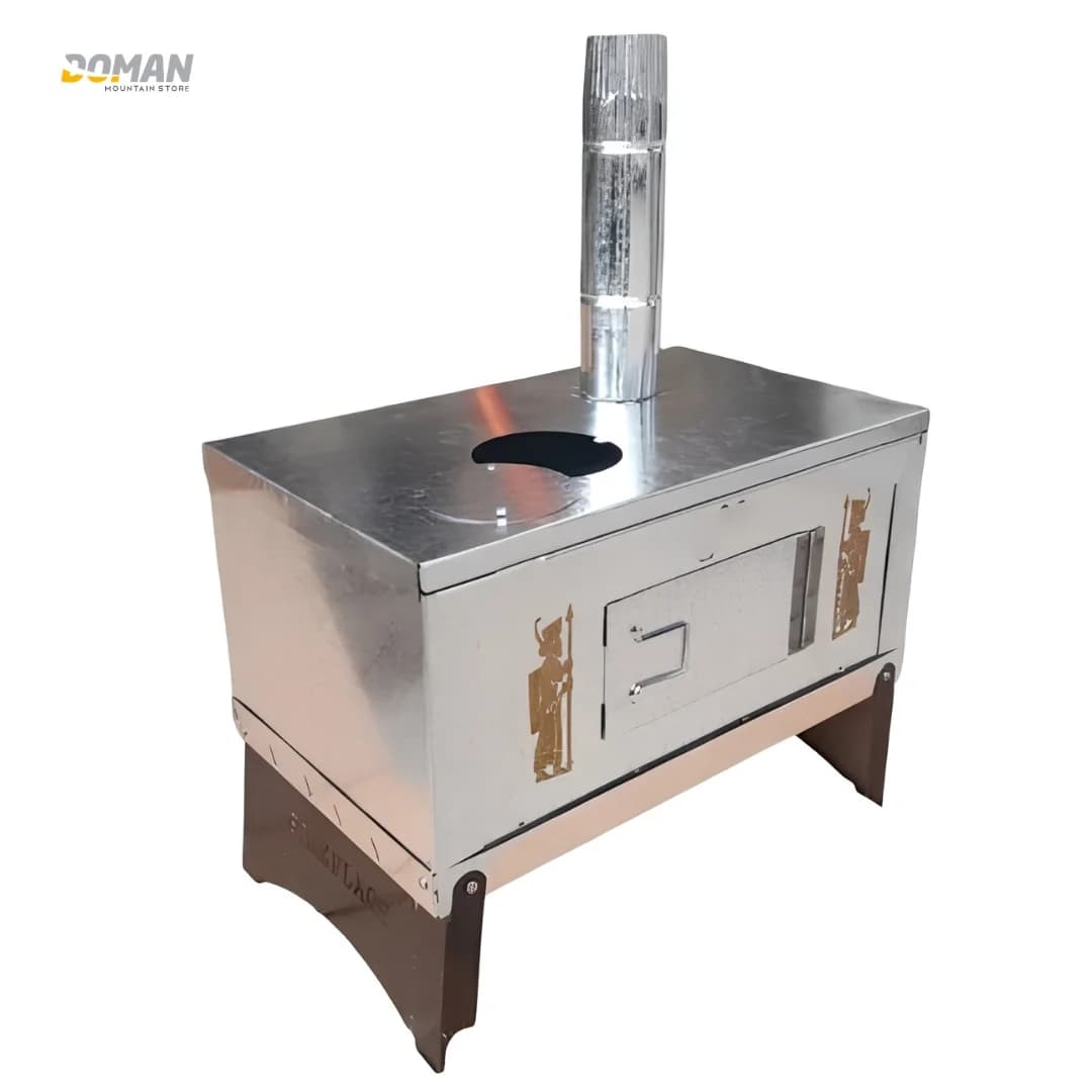 بخاری هیزمی مینی کمپینگ تاشو 45×28×27