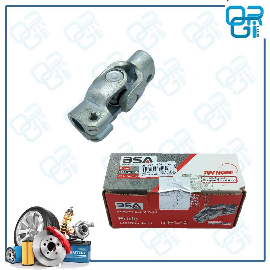 چهار شاخ فرمان کوتاه پراید شیت متال BSA / امکو