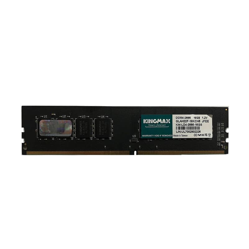 رم 16 گیگ KINGMAX 16GB DDR4 2666Mhz Stock گارانتی آواژنگ
