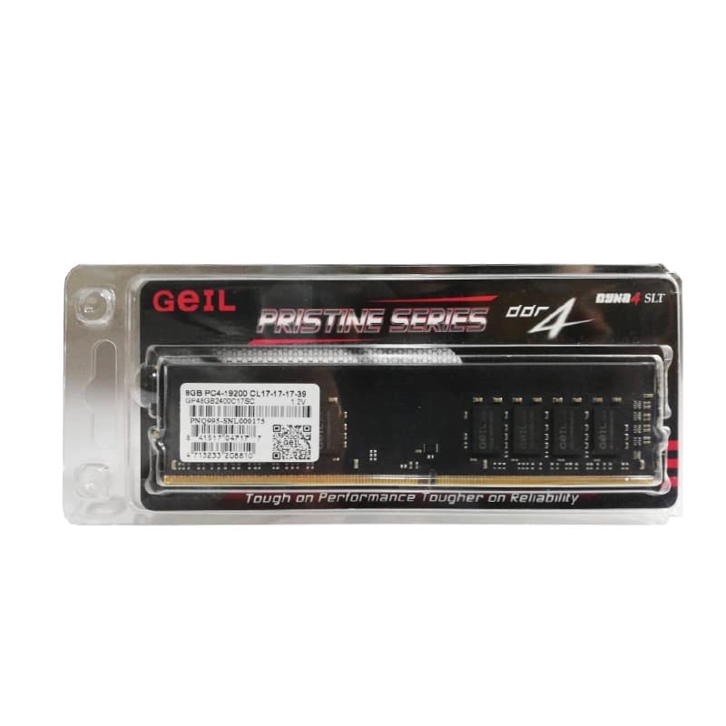 رم 8 گیگ گیل GEIL 8GB DDR4 2400Mhz Stock گارانتی آواژنگ