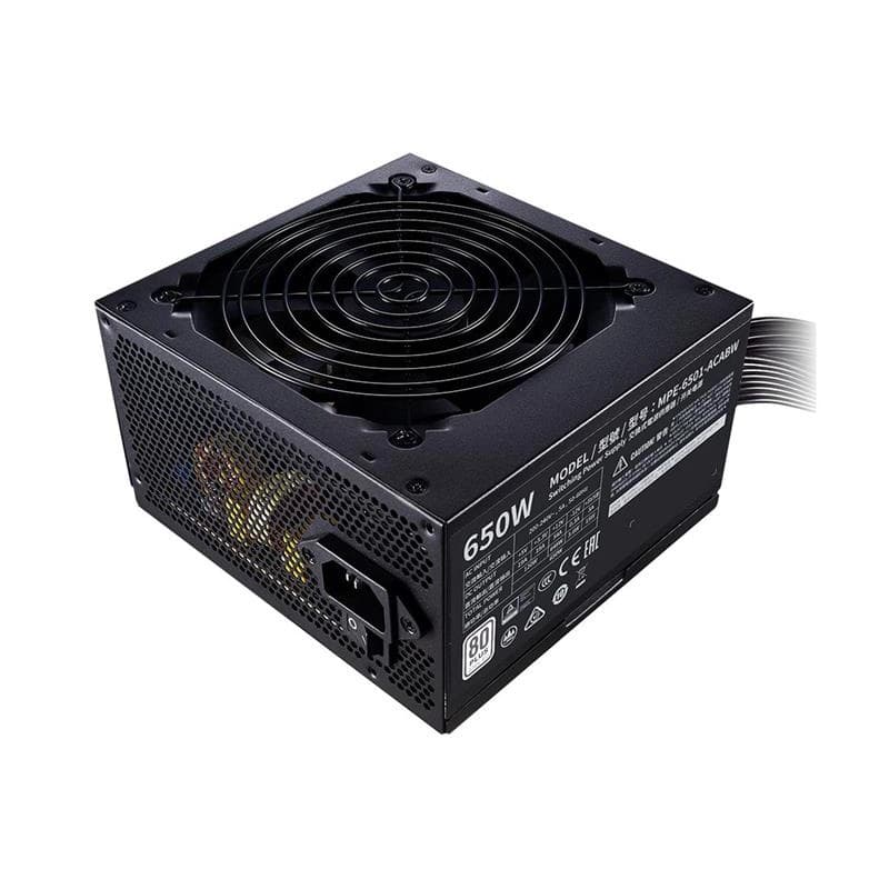 پاور 650 وات کولرمستر Cooler Master MWE 650 White استوک