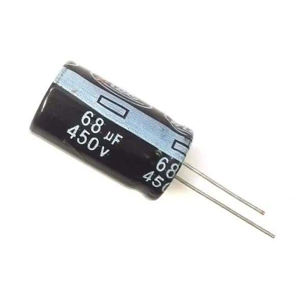 خازن الکترولیتی 68UF 450V برند NICHICON