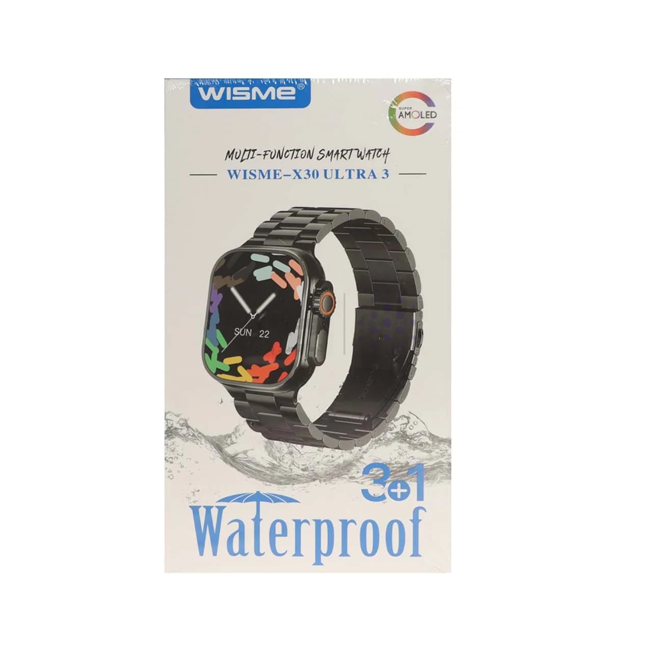 پک ساعت هوشمند WISME مدل X30 ULTRA 3 – طلایی – DST (گارانتی شش ماهه) — تصویر ۴