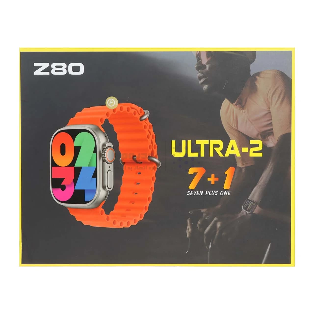 ساعت هوشمند مدل Z80 Ultra-2 – نقره ای – MN — تصویر ۳