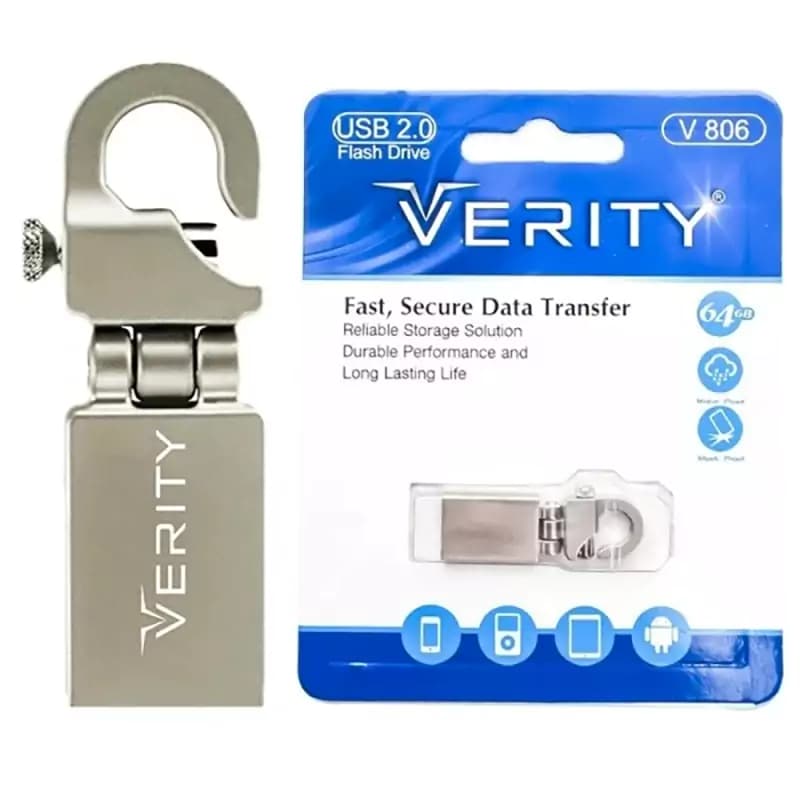 فلش مموری وریتی مدل V806 ظرفیت 64 گیگابایت — تصویر ۴