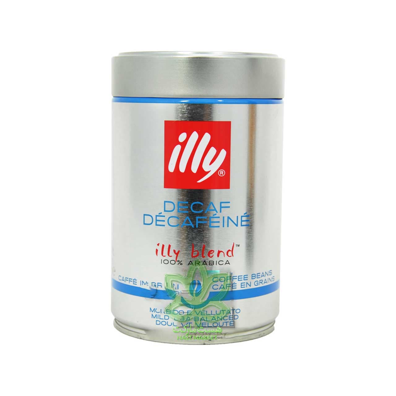 دانه قهوه بدون کافئین ۲۵۰ گرم ایلی – illy