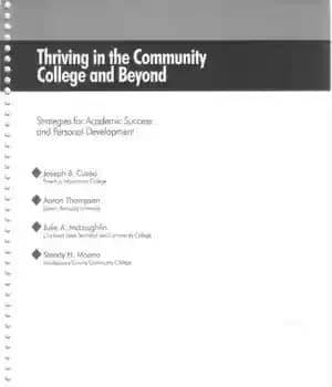 دانلود کتاب Thriving in the Community College AND Beyond: Strategies for Academic Success and Personal Development – Text – رونق…