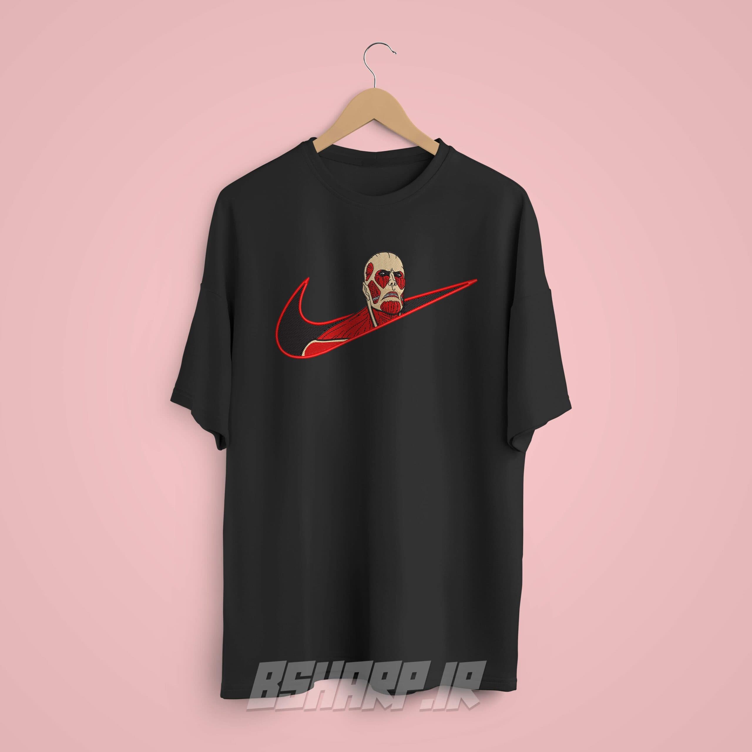 تیشرت Attack on Titan طرح Nike Colossal — تصویر ۸
