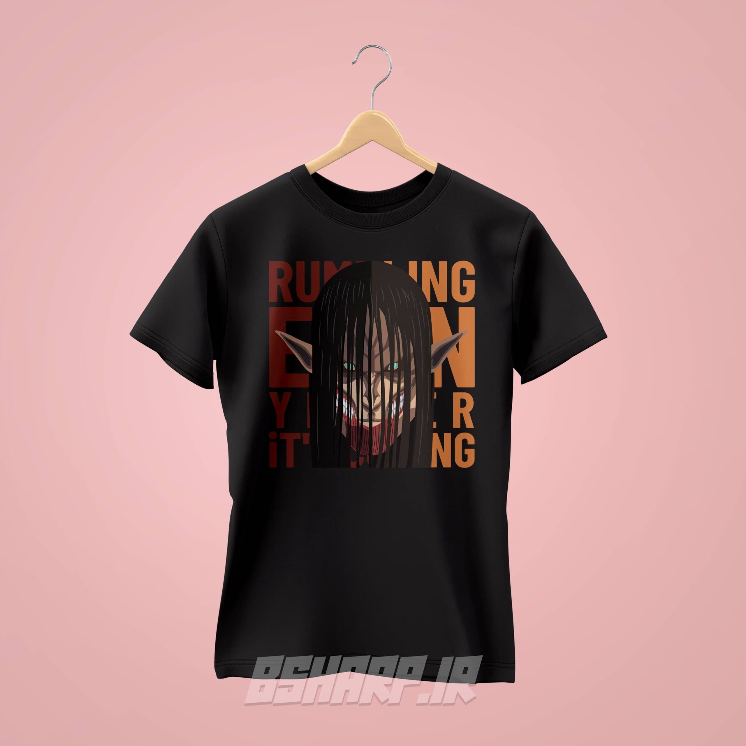 تیشرت Attack on Titan طرح Rumbling