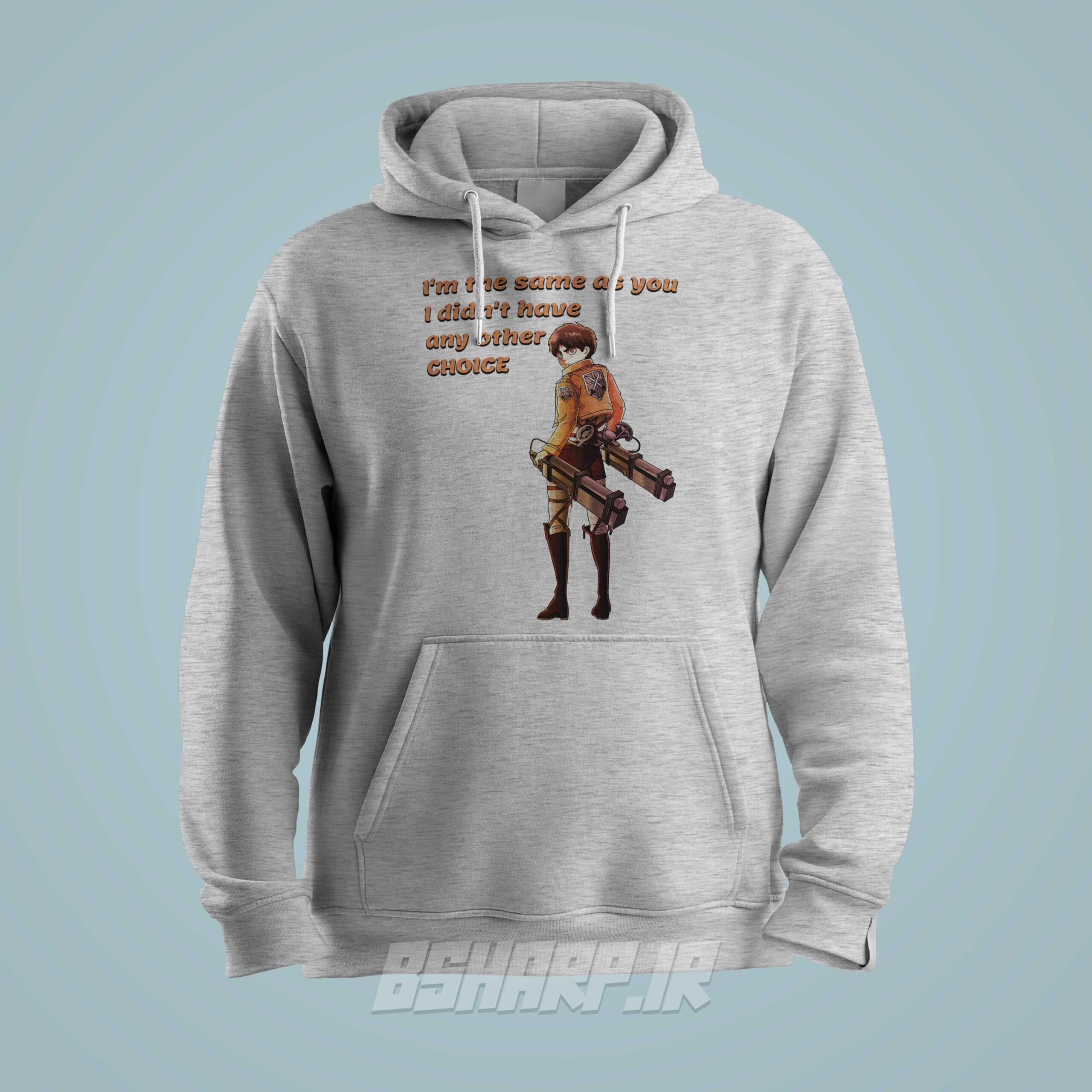 هودی Attack on Titan طرح انتخاب — تصویر ۳
