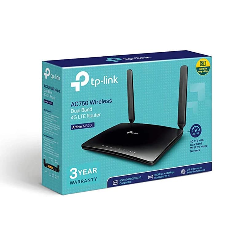 مودم سیمکارتی رومیزی تی پی لینک مدل tplink archer MR200 — تصویر ۳