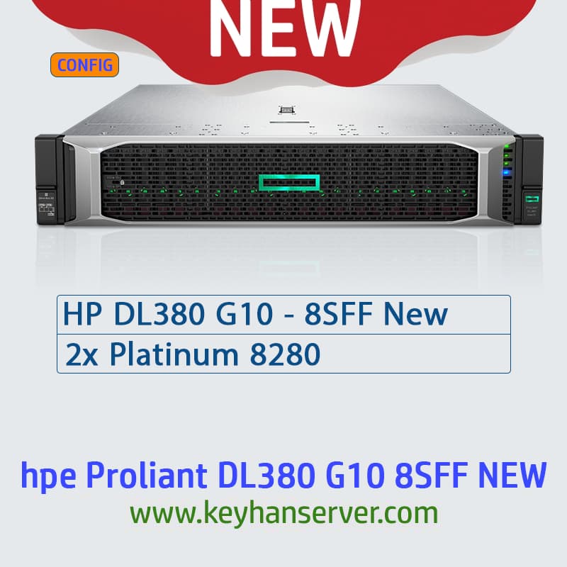 سرور اچپی HP DL380 G10 8SFF
