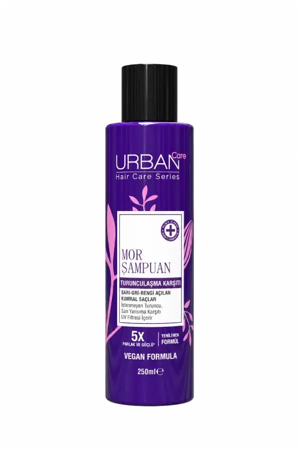 شامپو مو بنفش ضد زردی و نارنجی اربن کر (Urban Care)