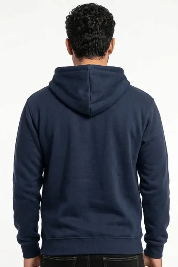 سویشرت مردانه کلاه دار زیپ دار PHANTOM JEANS — تصویر ۴