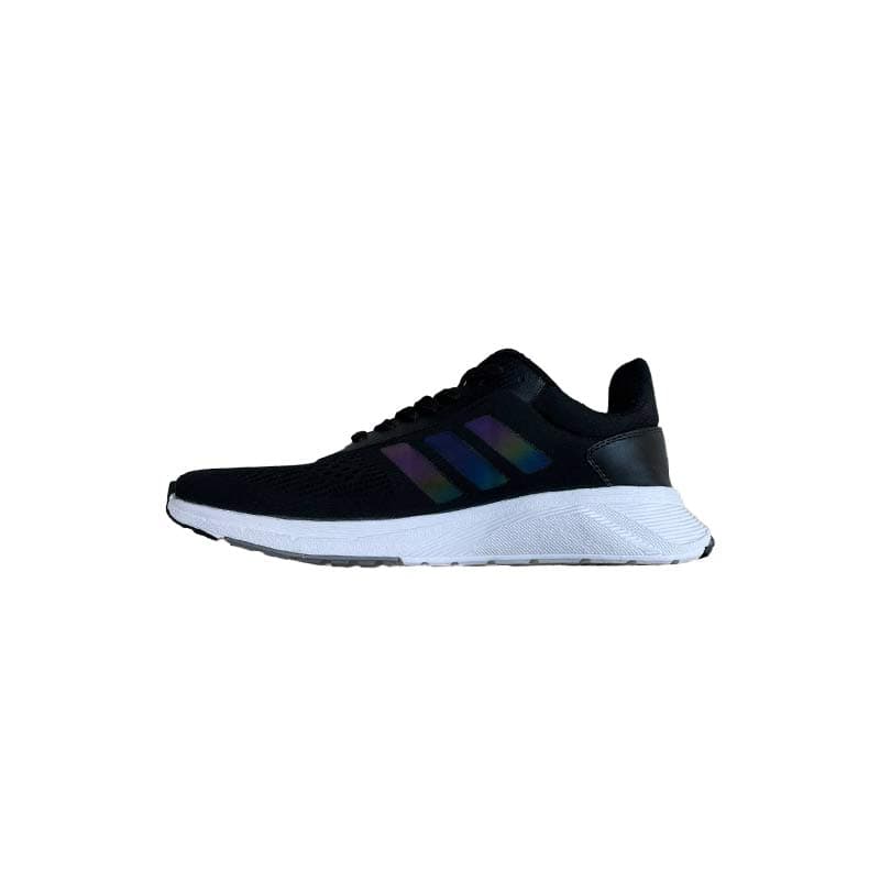 کتونی راحتی آدیداس کلودفوم مشکی شبرنگ Adidas — تصویر ۲