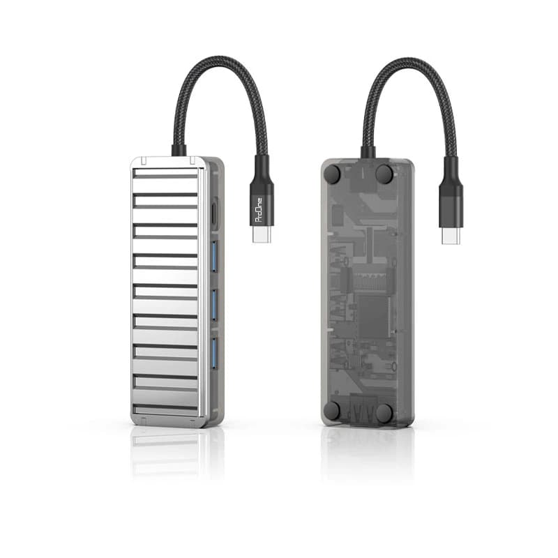هاب 4 پورت USB Type-C پرووان مدل PHU554 — تصویر ۵