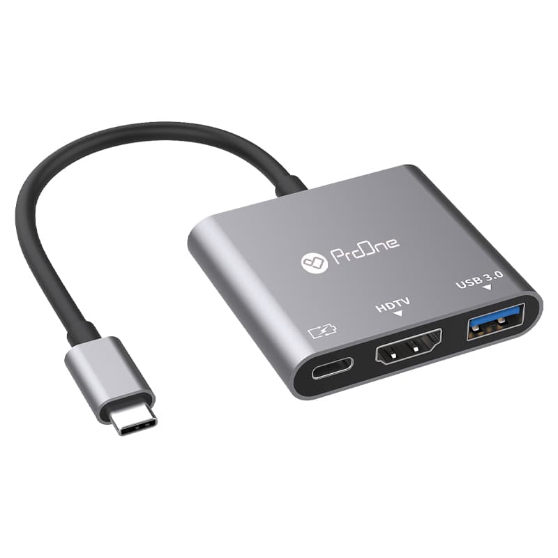 هاب 3 پورت USB Type-C پرووان مدل PHU552