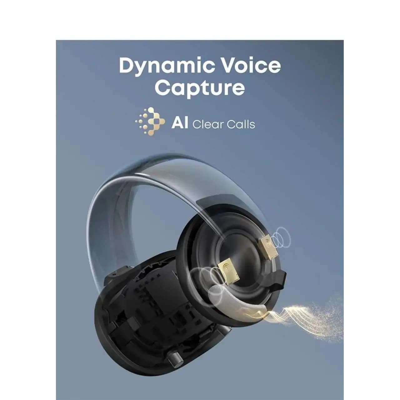 ایرفون بی سیم Anker مدل AeroClip A3388H11 – مشکی (گارانتی 6 ماهه شرکتی) — تصویر ۴