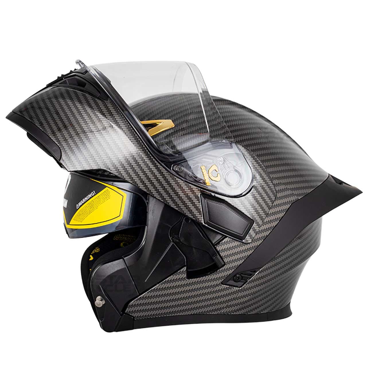 کلاه کاسکت فک متحرک سومان مدل 955 SHINE-CARBON — تصویر ۲