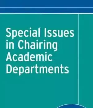 دانلود کتاب Special Issues in Chairing Academic Departments – مسائل ویژه در ریاست گروه های دانشگاهی