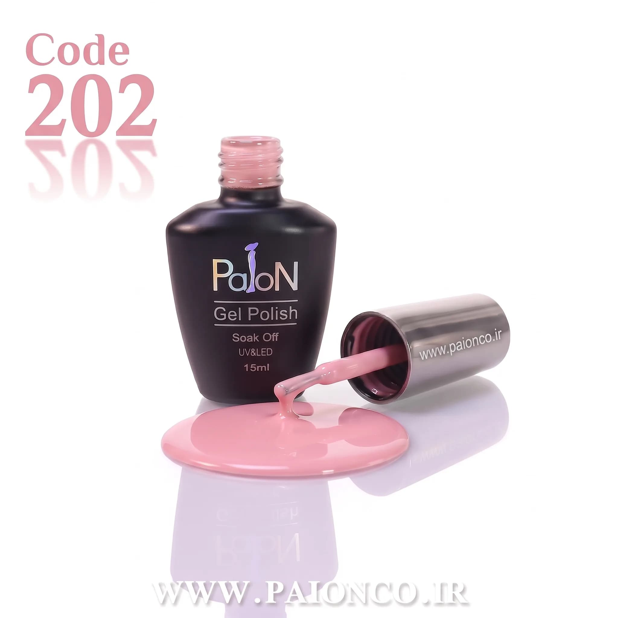 لاک ژل نرمال پایون کد 202