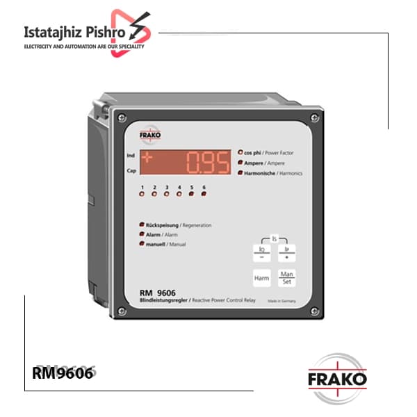 رگولاتور بانک خازنی، فراکو مدل RM9606
