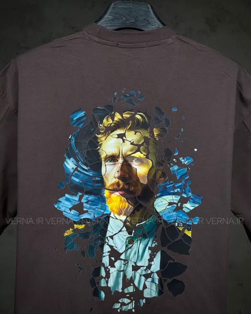 تیشرت مردانه یقه گرد VANGOGH — تصویر ۵