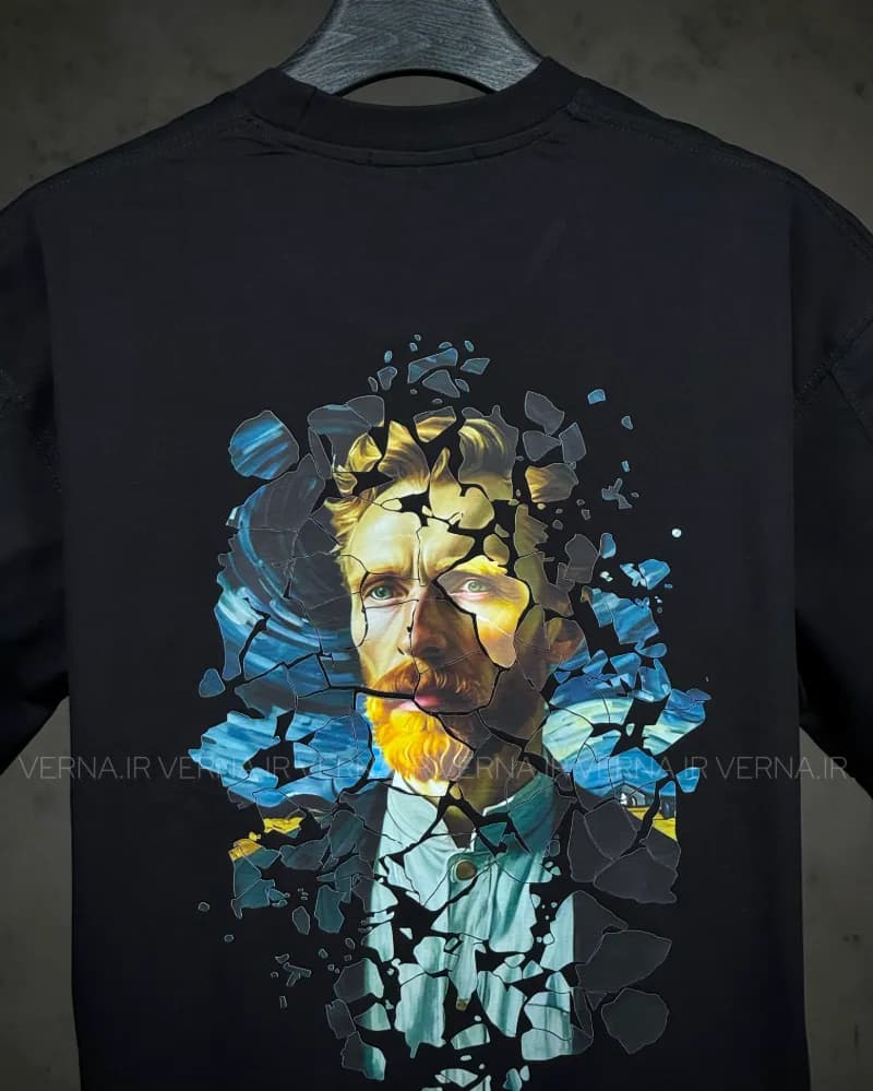تیشرت مردانه یقه گرد VANGOGH — تصویر ۴