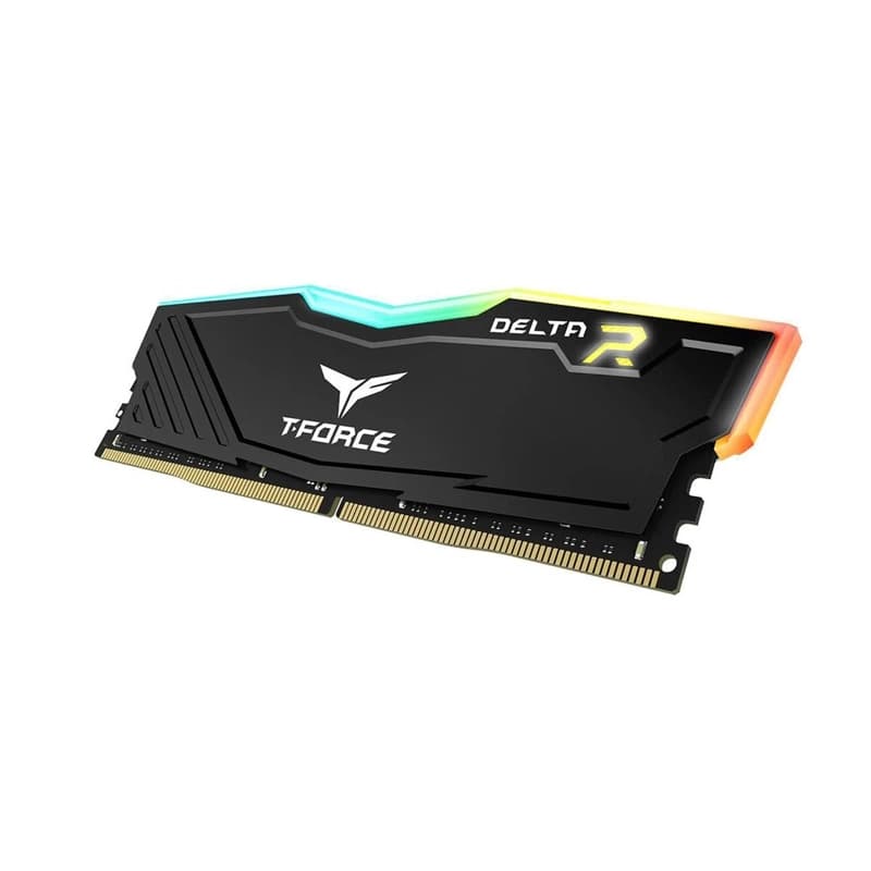 رم 8 گیگ TEAMGROUP T.Force Delta RGB 8G DDR4 2666Mhz استوک — تصویر ۲