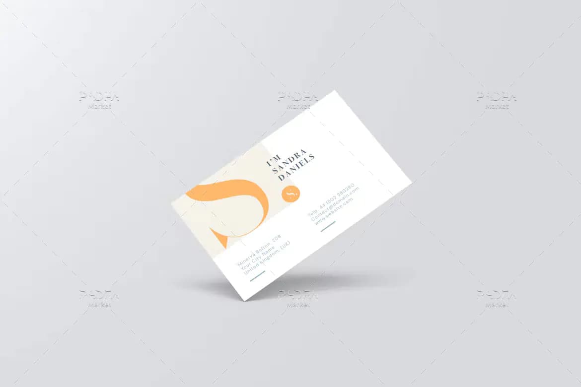موکاپ بیزینس کارت (کارت ویزیت) — تصویر ۲