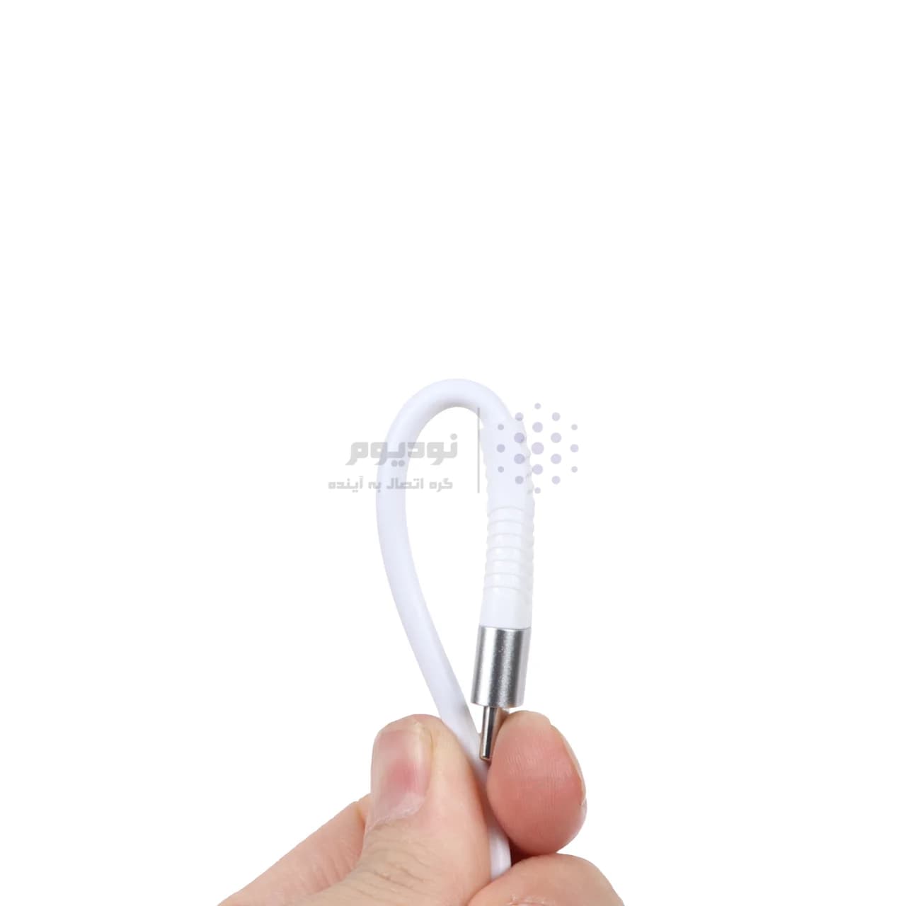 کابل شارژ 1.1 متری فست Shoosh Type-C مدل SH406C – سفید – SMO — تصویر ۳