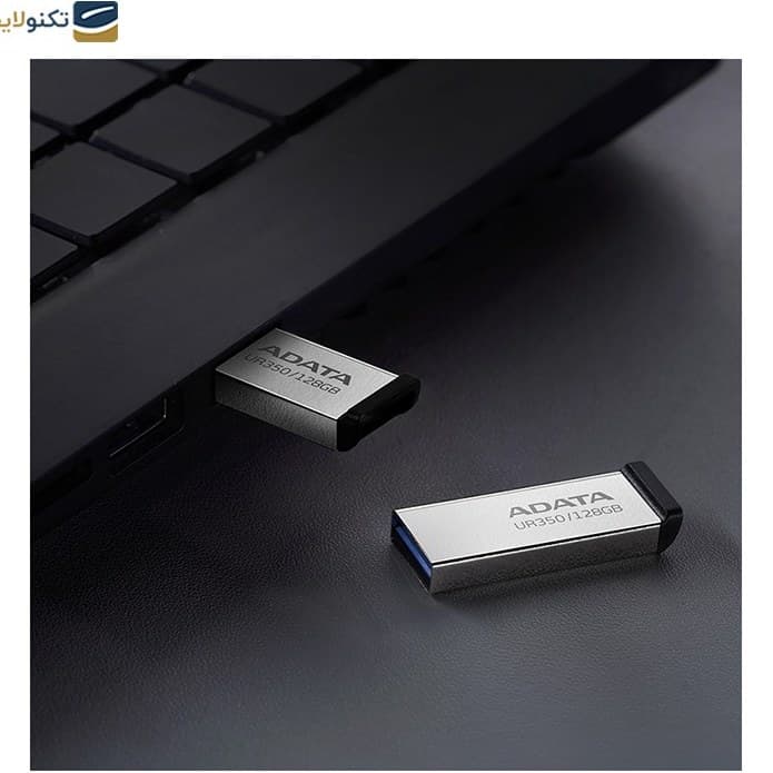 فلش مموری ای دیتا UR350 USB 3 ظرفیت 128 گیگابایت — تصویر ۷
