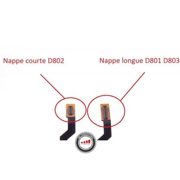 تاچ ال سی ال جی اورجینال سفید LCD LG G2 D800 D801 D803 — تصویر ۲