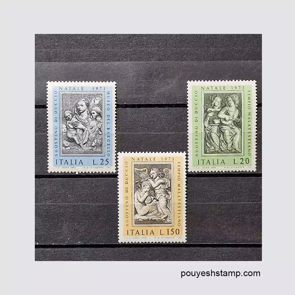 تمبر ایتالیا_سری کریسمس 1973