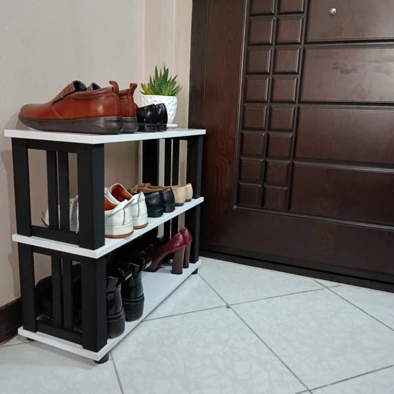 جاکفشی مدل راه راه سه طبقه — تصویر ۵