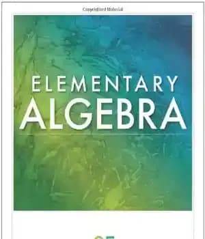 دانلود کتاب Elementary Algebra – جبر ابتدایی