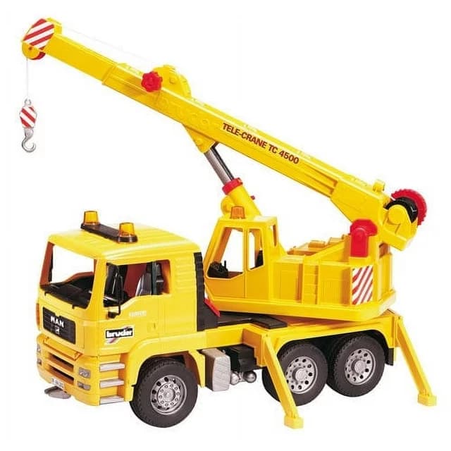 ماشین بازی برودر مدل MAN Crane Truck