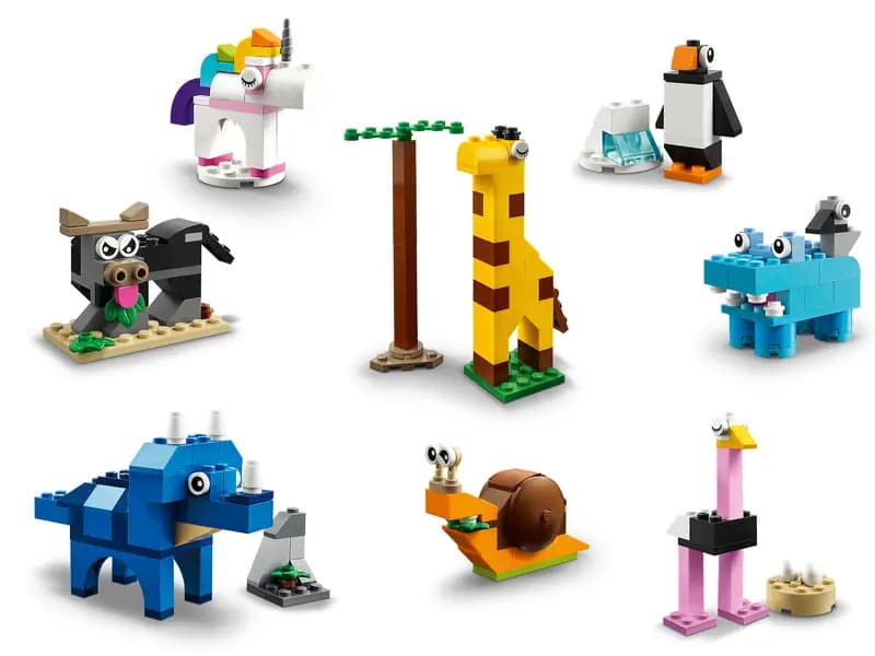 لگو Bricks and Animals سری کلاسیک کد 11011 — تصویر ۴